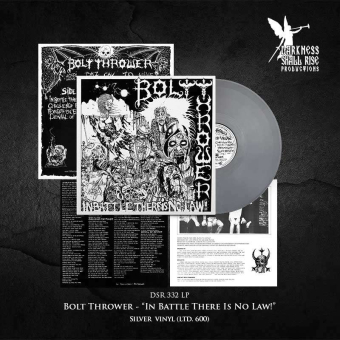 BOLT THROWER In Battle There Is No Law! LP SILVER , PRE-ORDER [VINYL 12"]